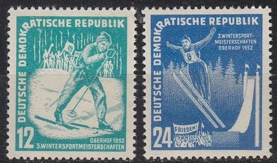 Germany DDR [1952] MiNr 0298-99 ( * */ mnh )