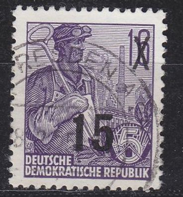 Germany DDR [1954] MiNr 0438 I m ( OO/ used )