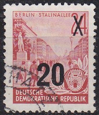 Germany DDR [1954] MiNr 0439 II g ( OO/ used )