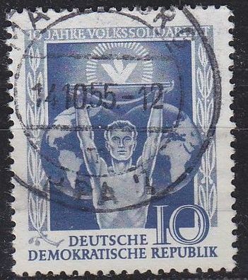 Germany DDR [1955] MiNr 0484 ( OO/ used )