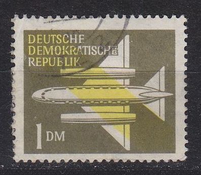 Germany DDR [1957] MiNr 0613 ( OO/ used ) Flugzeuge