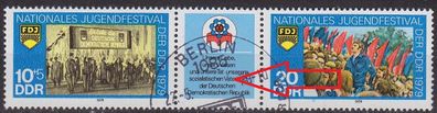 Germany DDR [1979] MiNr 2426-27 WZd412 F26 ( O/ used ) [01] Plattenfehler