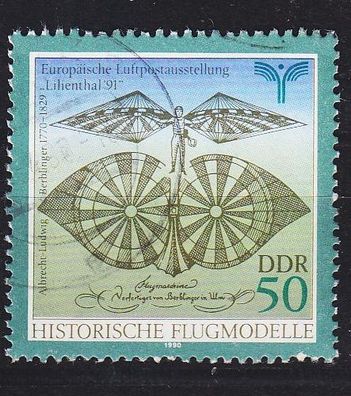 Germany DDR [1990] MiNr 3313 ( OO/ used ) Flugzeuge