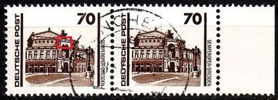Germany DDR [1990] MiNr 3348 II 2er ( OO/ used ) Plattenfehler