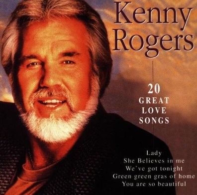 Kenny Rogers - 20 Great Love Songs [CD] Neuware