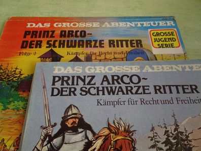 LP PEG Weltmelodie WM Prinz Arco der schwarze Ritter Göran Stendal Hörspiel Vinyl