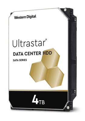 WD Ultrastar 4TB DC HC310 SATA HDD, 3,5 Zoll interne HDD 256MB Cache, HUS726T4TALA6