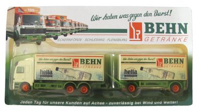 Behn Getränke Nr.03 - Hella Mineralbrunnen - MB Actros - Hängerzug