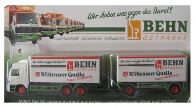 Behn Getränke Nr.05 - Wittenseer Quelle - MB Actros - Hängerzug - Neu