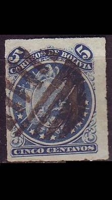 Bolivien Bolivia [1887] MiNr 0024 ( O/ used )