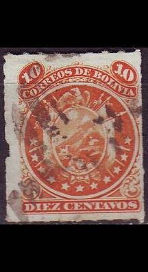Bolivien Bolivia [1887] MiNr 0025 ( O/ used )