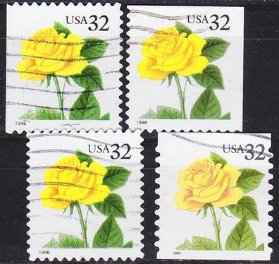 USA [1996] MiNr 2795 ex ( O/ used ) [01] Blumen