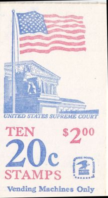 USA [Markenheft] MiNr 0105 ( * */ mnh ) 1982 Flagge