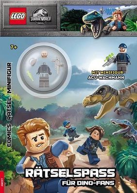 LEGO® Jurassic World Rätselspaß für Dino-Fans Rätsel Minifigur Comics Dinos