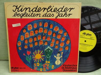 LP rillophon DEU130 Kinderlieder begleiten das Jahr Kinderchor St Matthäus Düsseldorf