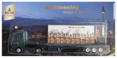 Berliner Pilsner Nr.27 - Sightseeing, Made in Berlin - MAN - Sattelzug m. Reklamewand