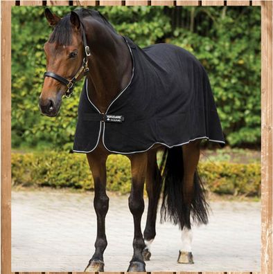 Horseware Fleece Liner 300g, Horseware Unterdecke Fleece, schwarz