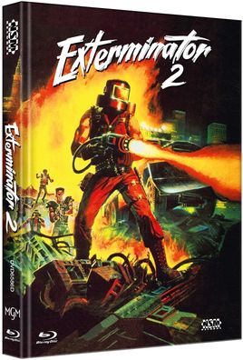 Der Exterminator 2 [LE] Mediabook Cover D [Blu-Ray & DVD] Neuware