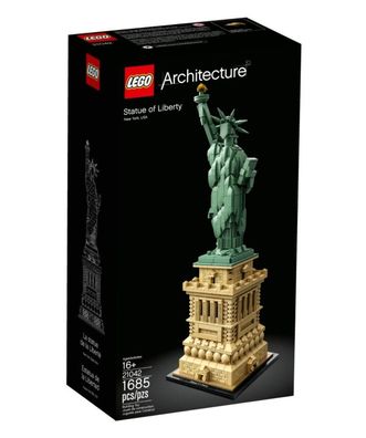 Lego Architecture Freiheitsstatue 21042 + BrickHeadz 40367