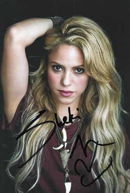 Shakira Autogramm