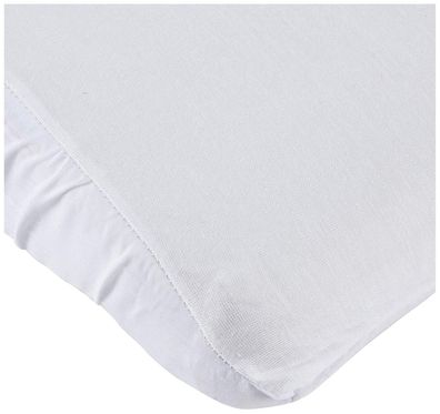 Pirulos 44199801 – Spannbettlaken für Kinder Baby Bett 50 x 80 cm, Weiß