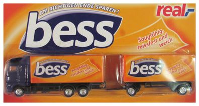 Bess Nr. - Real Supermarkt - MAN TG-A - Hängerzug