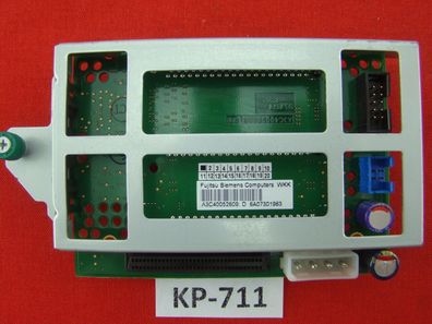 Fujitsu Siemens Primergy RX300 S2 SCSI Drive Backplane Board A3C40052609 #KP-711
