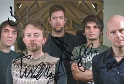Radiohead Autogramm