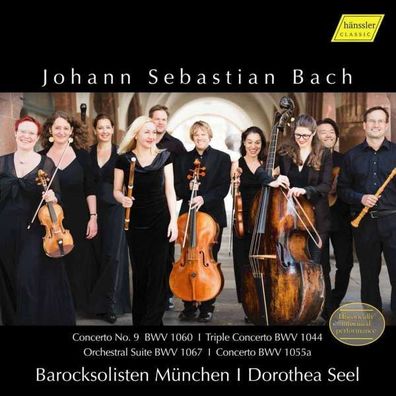 Johann Sebastian Bach (1685-1750): Tripelkonzert BWV 1044 - Hänssler - (CD / T)