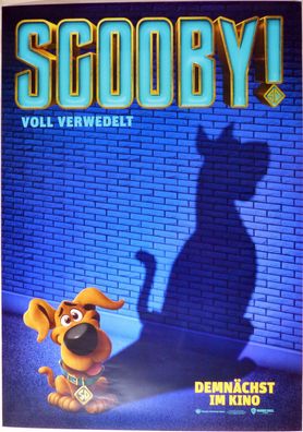Scooby! Voll verwedelt - Original Kinoplakat A1 - Filmposter