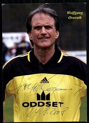Wolfgang Overath 1 FC Köln Autogrammkarte Original Signiert + A 87931