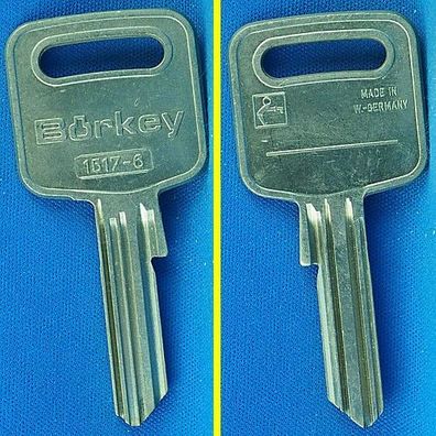 Schlüsselrohling Börkey 1517-6 für Winkhaus, Biffar / Profilzylinder