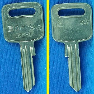 Schlüsselrohling Börkey 1517-8 für Winkhaus, Biffar / Profilzylinder