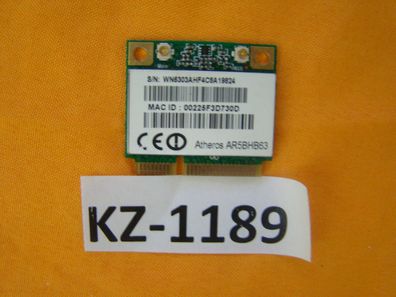 Fujitsu Amilo Mini Ui 3520 CW0A0 Wlan Platine Adapter Board #Kz-1189