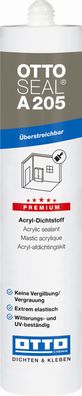 Ottoseal® A205 310ml Premium Acryl Dichstoff Für innen und außen, Überstreichbar