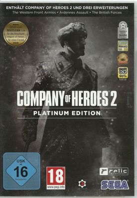 Company Of Heroes 2 - Platinum Edition (PC, 2016, Nur Steam Key Download Code)