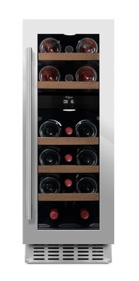 mQuvée Weinkühlschrank Weinkühlgerät WineCave 720 30D Stainless