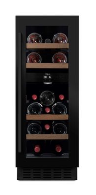 mQuvée Weinkühlschrank Weinkühlgerät WineCave 700 30D Anthracite Black