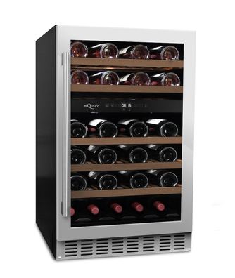 mQuvée Weinkühlschrank Weinkühlgerät WineCave 50S Stainless
