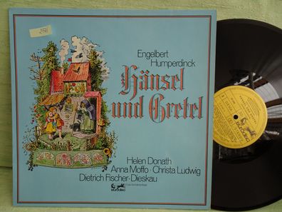 LP eurodisc 63240 Engelbert Humperdinck Hänsel und Gretel Adelheid Wette Hörspiel