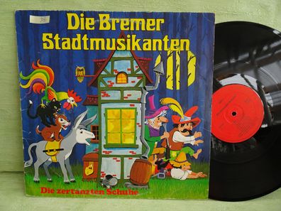 LP metronome 33011 Die Bremer Stadtmusikanten zertanzten Schuhe Grimm Harald Eggers