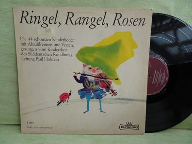 LP Eurocord J030 Ringel Rangel Rosen Kinderchor SDR Paul Holstein Kinderlieder