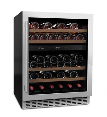 mQuvée Weinkühlschrank Weinkühlgerät WineCave 700 60D Stainless
