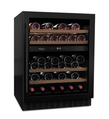 mQuvée Weinkühlschrank Weinkühlgerät WineCave 700 60D Anthracite Black