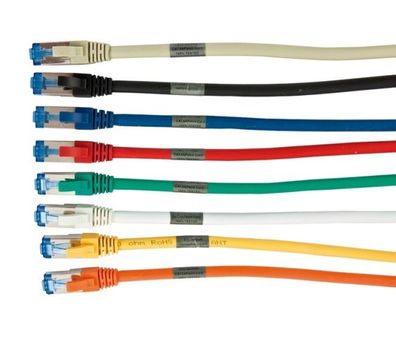 Patchkabel Rj45, Cat6A 500Mhz, 1.0M, Rot, S-Stp(S/ Ftp), Awg26