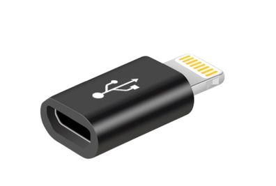 Adapter Lightning auf Micro USB Ladekabel passend zu iPhone 5 6 7 S iPad iPod