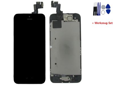 Original Apple iPhone 5S Display Touchscreen Schwarz Bildschirm LCD Black Werkzeug...
