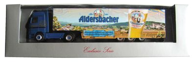 Brauerei Aldersbacher - Abtei Weizen - MB Actros 1857 - Sattelzug - von Herpa