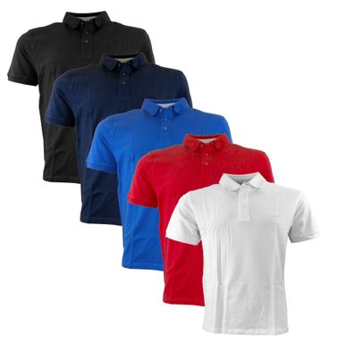 Briatore Herren Polo Shirt Polohemd T-Shirt Shirt Basic Sommer Polokragen TShirt