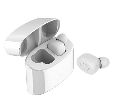 TWS Kopfhörer Bluetooth 5.0 Kabellos Headset Ohrhörer Wireless Headphones Sport Weiß